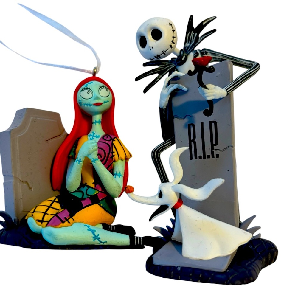 3024Hallmark Disney Nightmare Before Christmasore Christmas Jack Sally Zero
